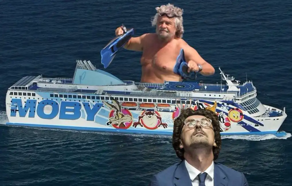 beppe grillo danilo toninelli moby vincenzo onorato