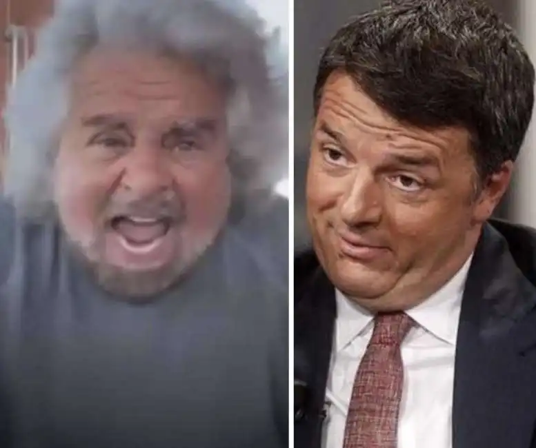 beppe grillo matteo renzi