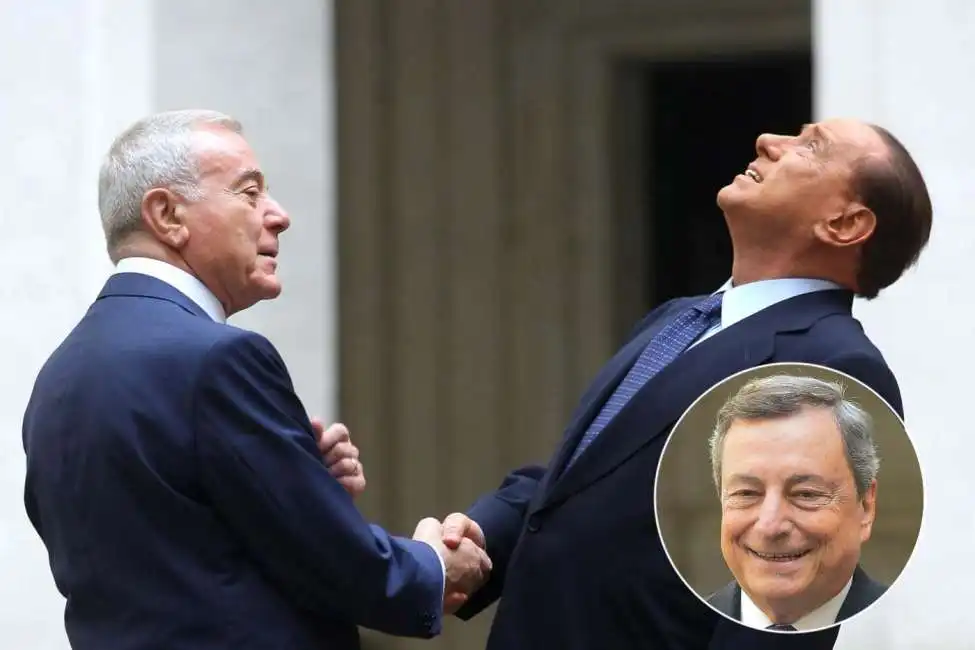 gianni letta silvio berlusconi mario draghi 