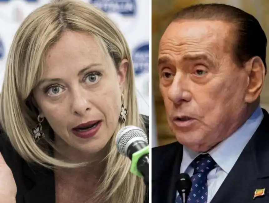 giorgia meloni silvio berlusconi 