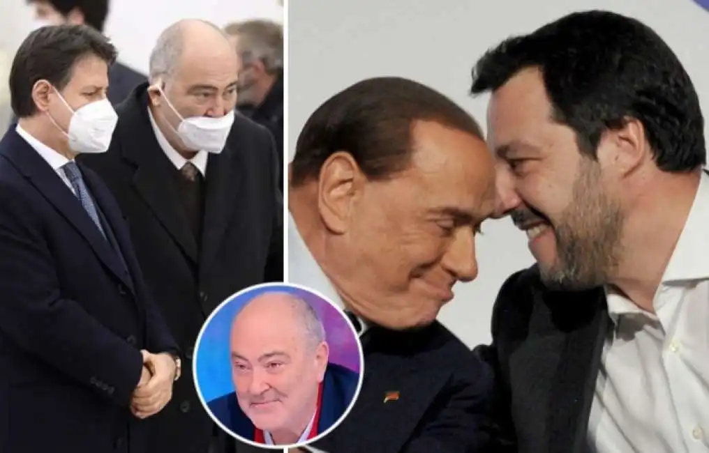 goffredo bettini giuseppe conte matteo salvini silvio berlusconi 