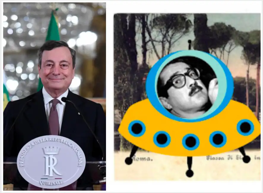 mario draghi un marziano a roma