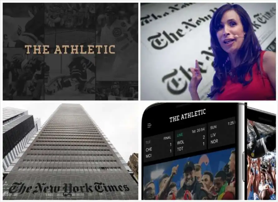 new york times the athletic