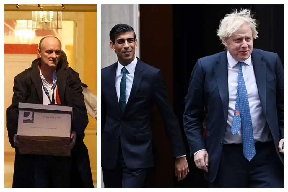 rishi sunak boris johnson dominic cummings