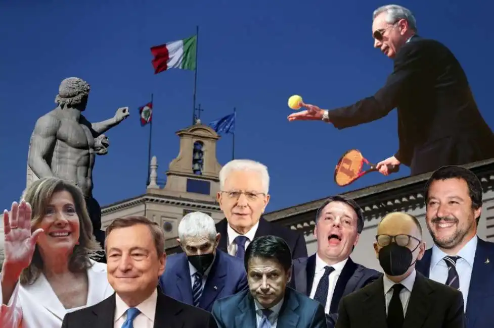 sergio mattarella – mario draghi – giuliano amato – casellati – casini – enrico letta – matteo salvini – giuseppe conte – renzi quirinale 2022quirinale