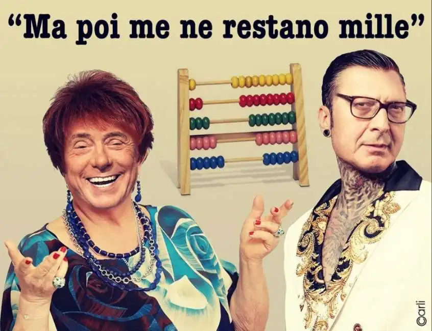 silvio berlusconi vittorio sgarbi - meme by carli