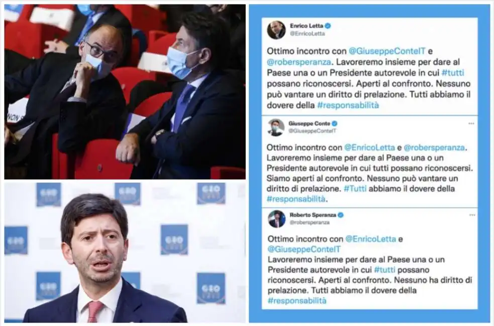 speranza letta conte tweet quirinale