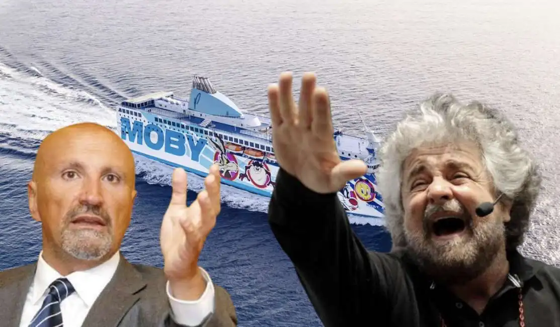 vincenzo onorato moby beppe grillo 