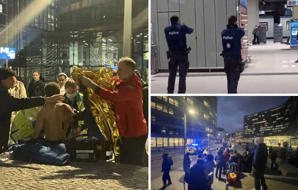 aggressione belgio bruxelles metro