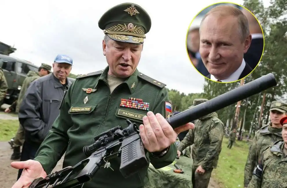 alexander lapin vladimir putin esercito russo russia