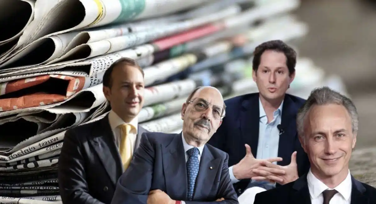 danilo iervolino marco travaglio john elkann antonio angelucci 