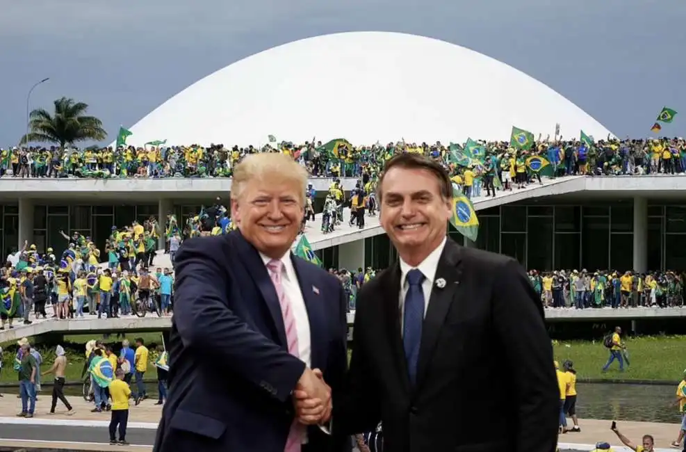 donald trump jair bolsonaro brasile brasilia 