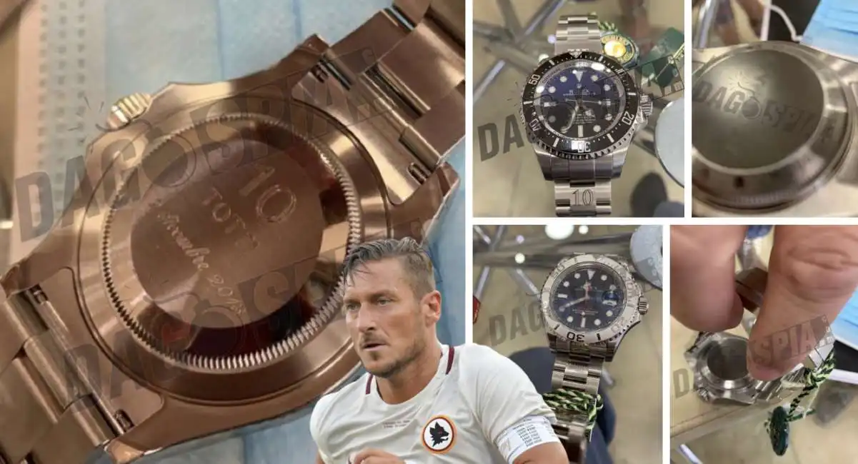 francesco totti ilary blasi rolex montecarlo 