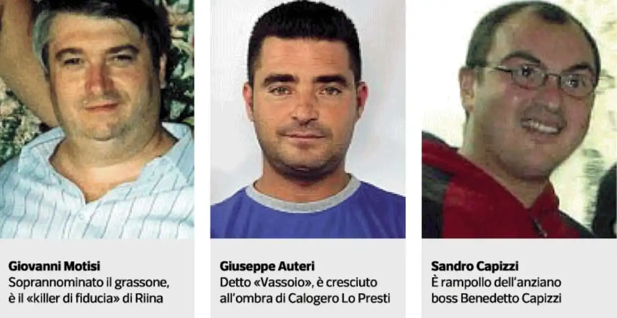 giovanni motisi - giuseppe auteri - sandro capizzi mafia