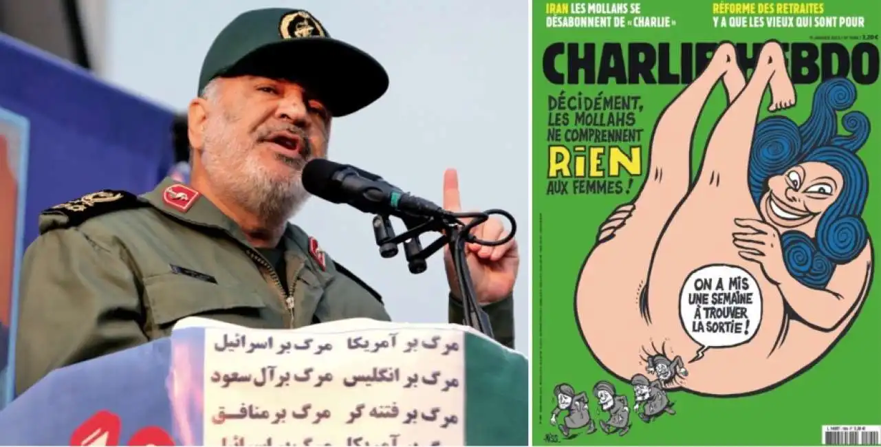 iran charlie hebdo guardie rivoluzionarie iraniane hossein salami 