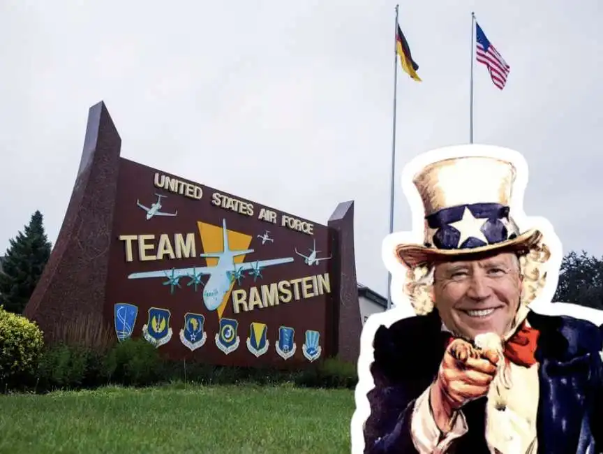 joe biden ramstein 