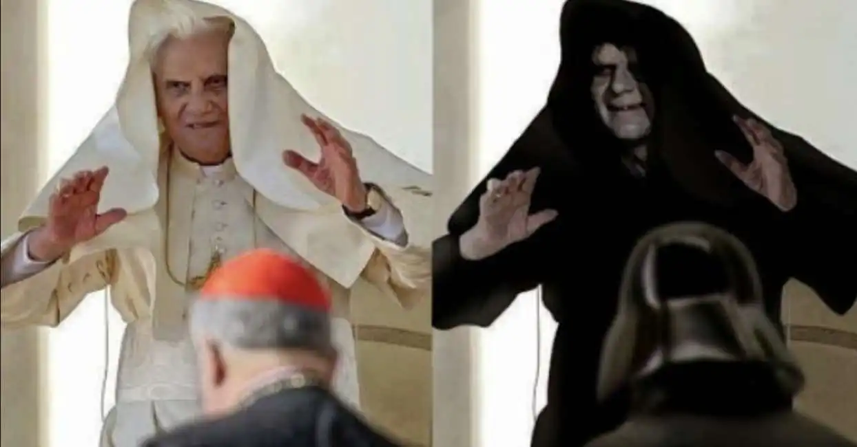 joseph ratzinger benedetto xvi palpatine 