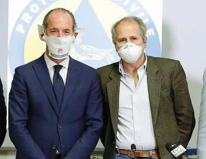 luca zaia andrea crisanti 