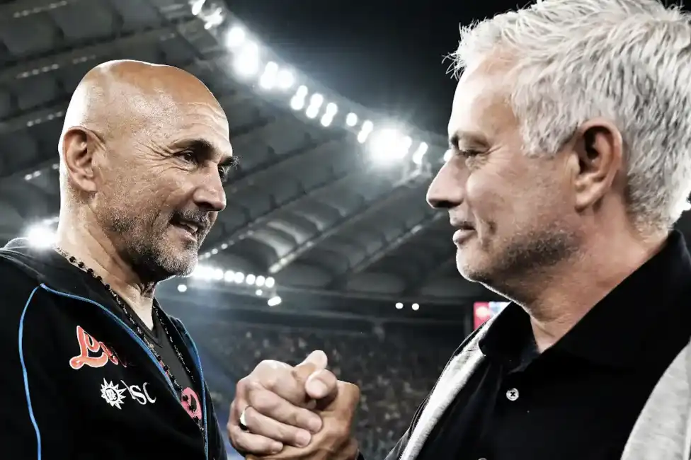 luciano spalletti jose mourinho napoli roma