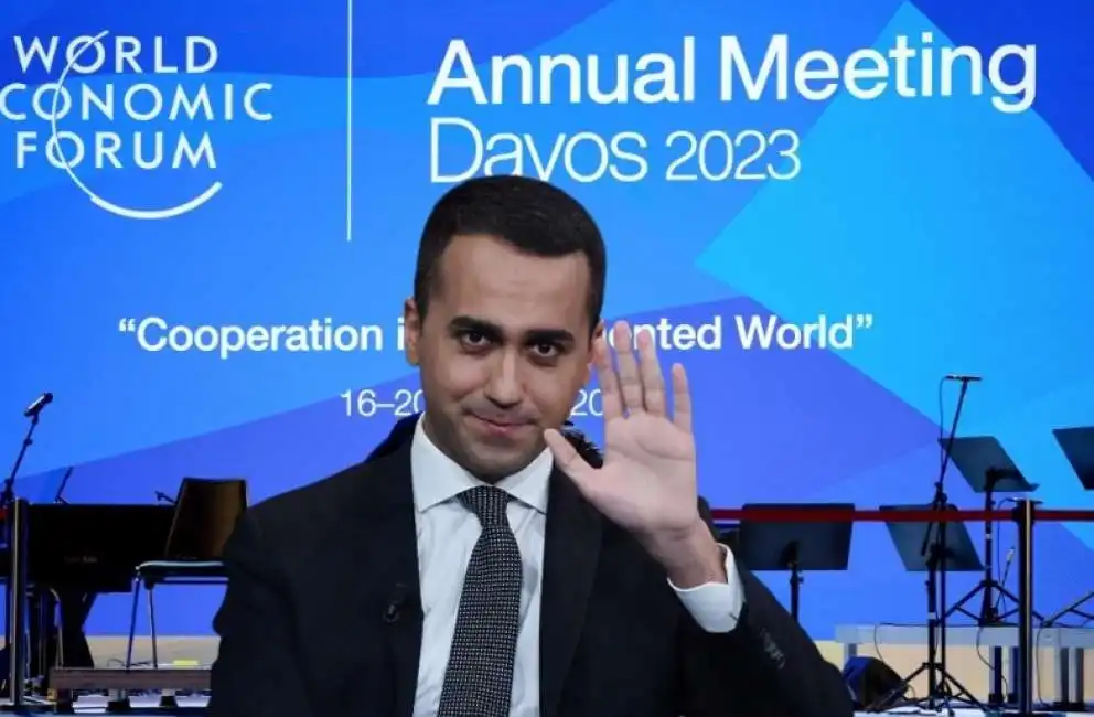 luigi di maio davos world economic forum 