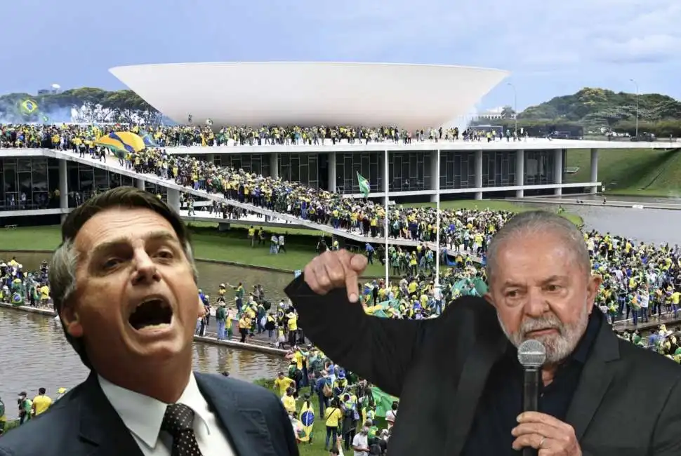 lula bolsonaro planalto brasilia assalto congresso 