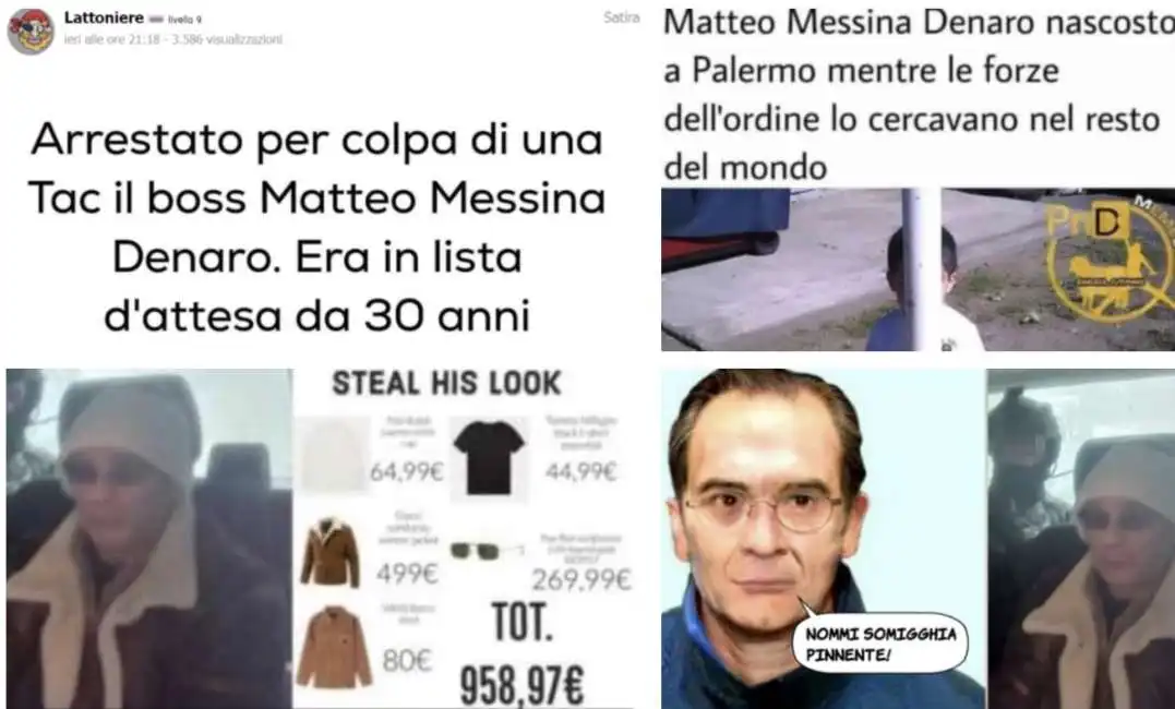 meme matteo messina denaro arresto mafia palermo