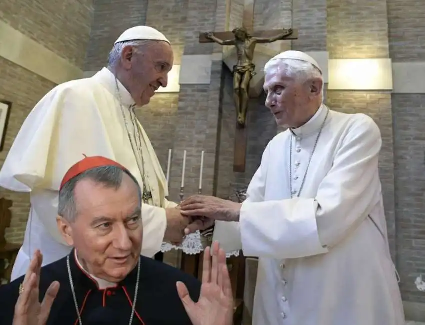 ratzinger bergoglio parolin