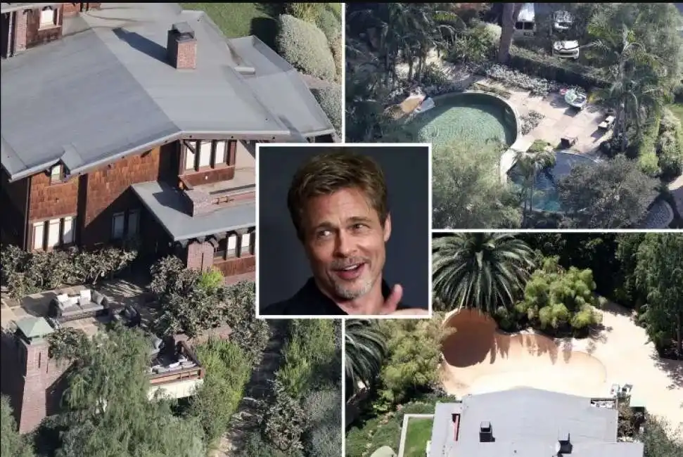 villa di los feliz di brad pitt