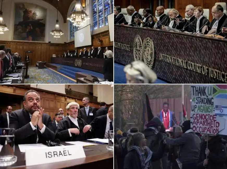 corte internazionale di giustizia icj processo a israele per genocidio 