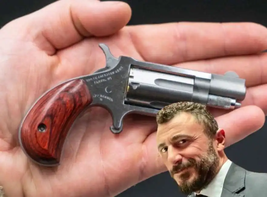 emanuele pozzolo pistola revolver north american arms 