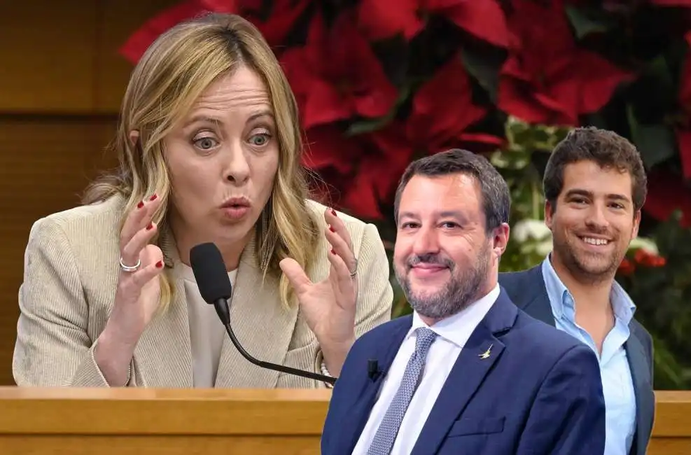 giorgia meloni tommaso verdini matteo salvini 