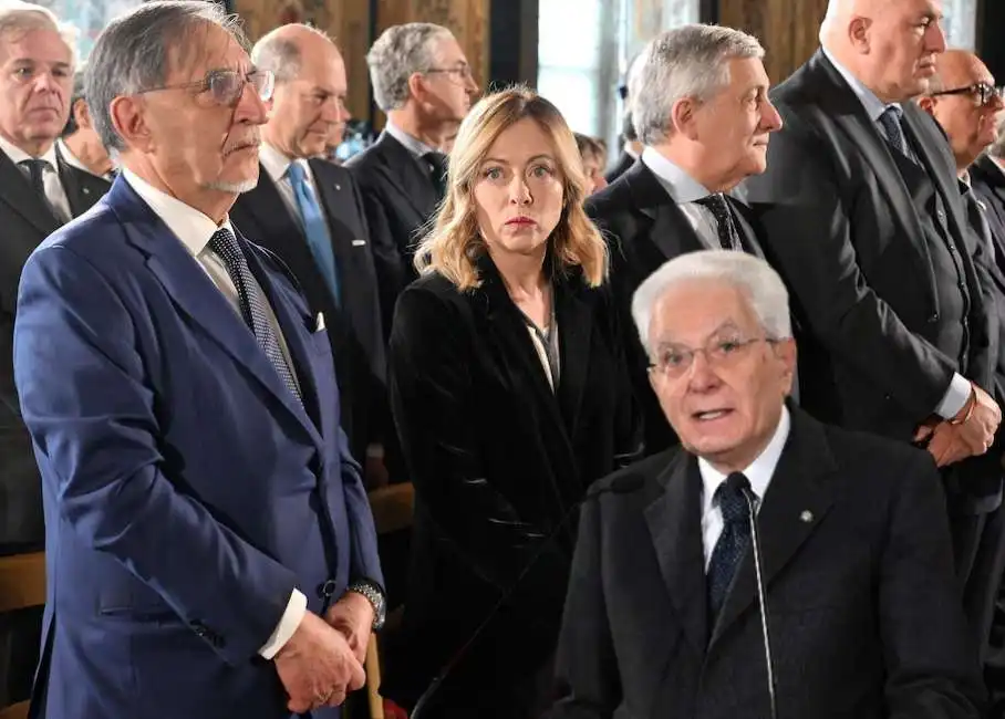 ignazio la russa giorgia meloni sergio mattarella 