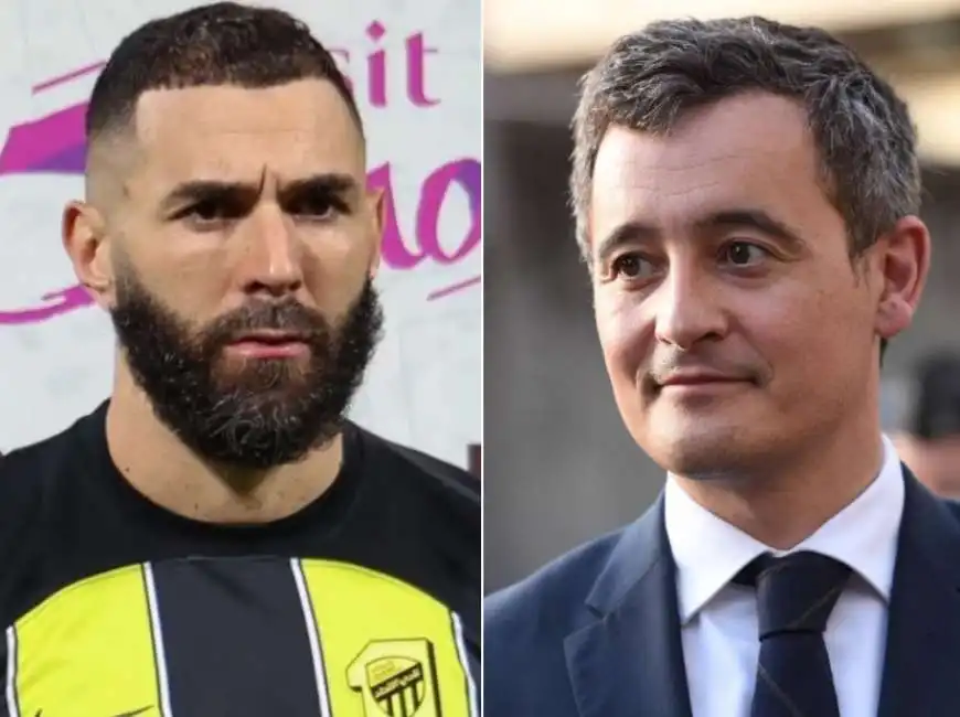 karim benzema gerald darmanin 