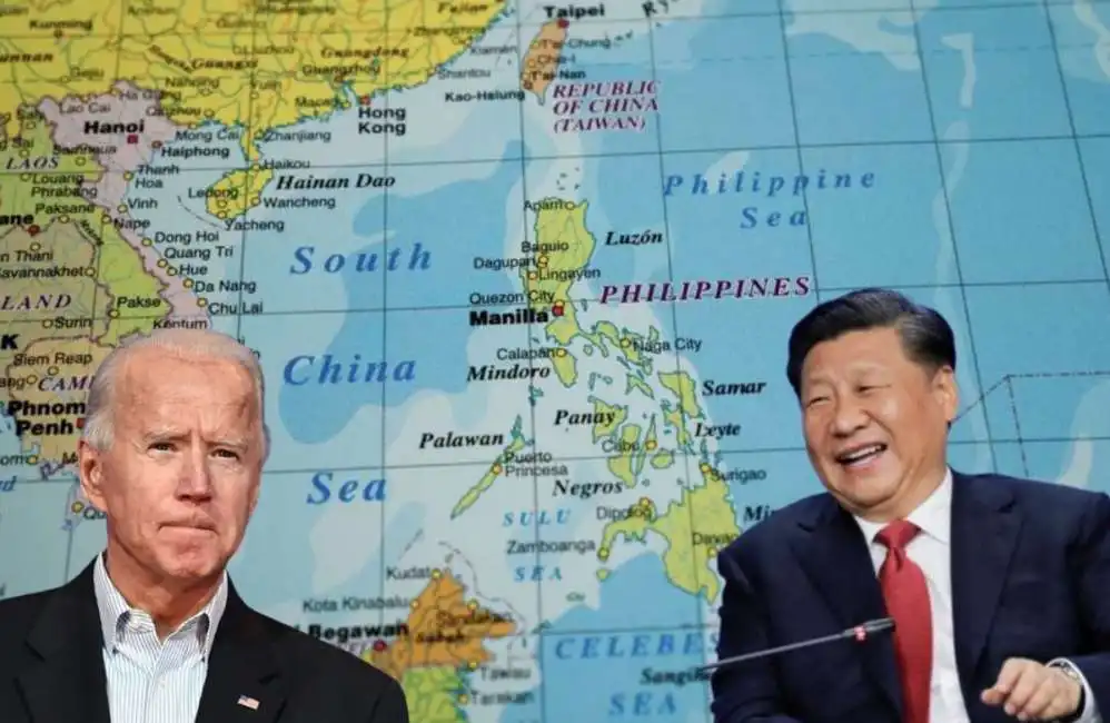 mar cinese oceano pacifico usa cina joe biden xi jinping