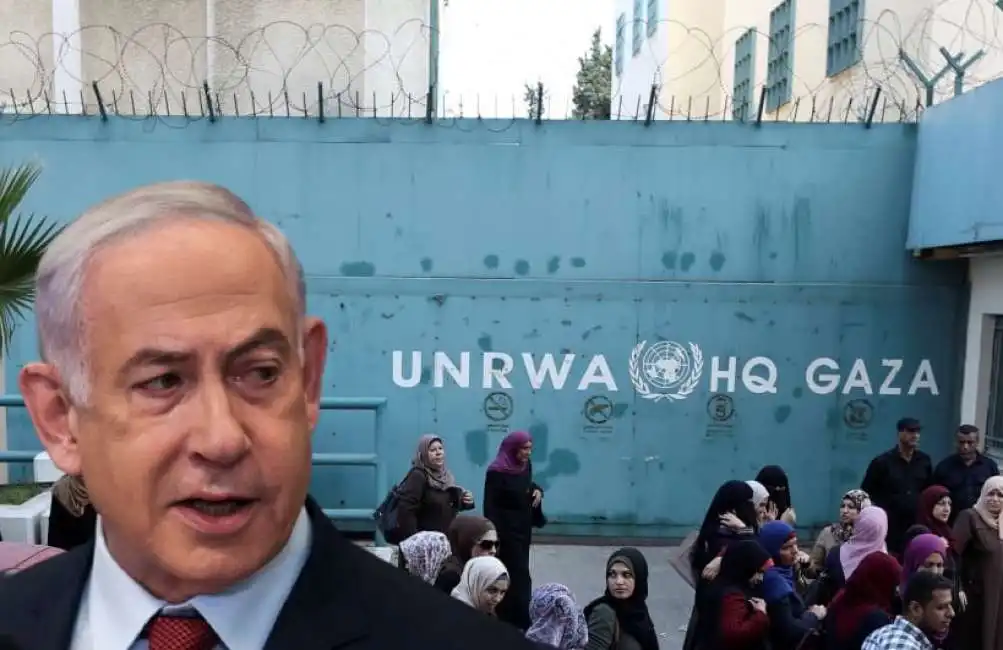 unrwa a gaza benjamin netanyahu 