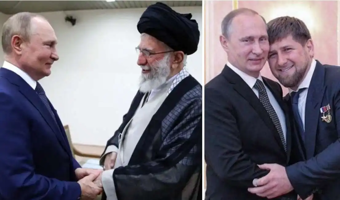 vladimir putin iran cecenia ramzan kadyrov 