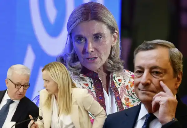 alfredo mantovano giorgia meloni elisabetta belloni mario draghi 