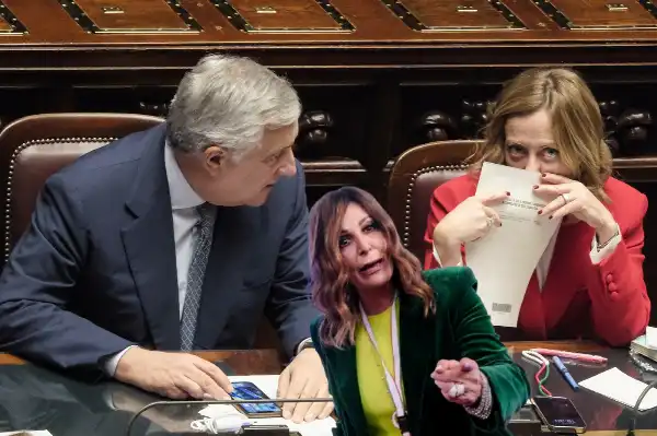 antonio tajani daniela santanche giorgia meloni