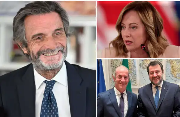 attilio fontana meloni zaia salvini