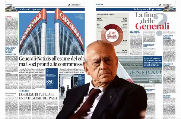 caltagirone francesco gaetano generali il messaggero