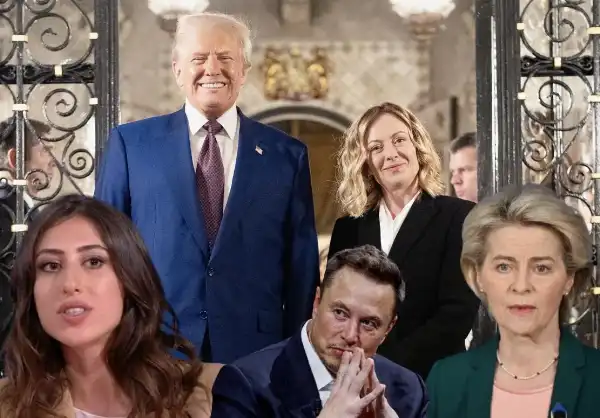 cecilia sala donald trump elon musk ursula von der leyen giorgia meloni