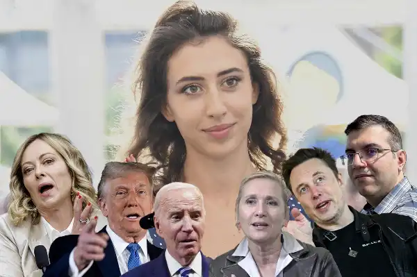 cecilia sala giorgia meloni abedini elon musk joe biden donald trump elisabetta vernoni