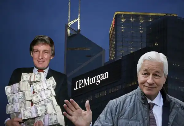 donald trump jamie dimon jp morgan 