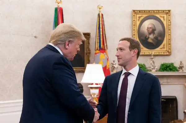 donald trump mark zuckerberg