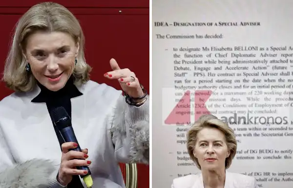 elisabetta belloni consigliere speciale ursula von der leyen 