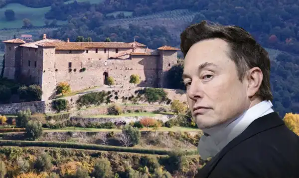 elon musk castello toscana montepo buonconvento