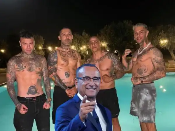 fedez fabiano capuzzo cristian rosiello emis killa carlo conti 