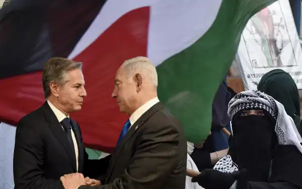 hamas striscia di gaza antony blinken netanyahu israele