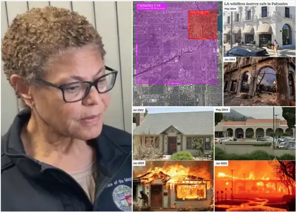 incendi los angeles sindaca karen bass 