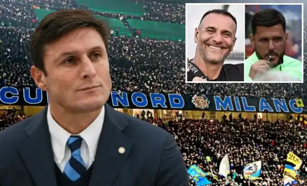 javier zanetti andrea beretta marco ferdico curva nord inter 